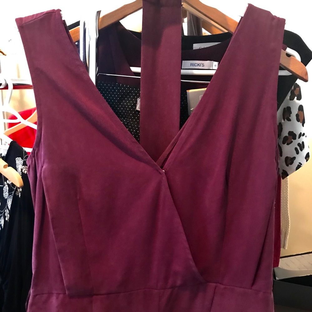 French fashion BNWT Promod tie ring jumpsuit - Picture 7 of 8